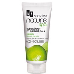 Limonka - Odświeżający żel do mycia ciała AA Nature Spa