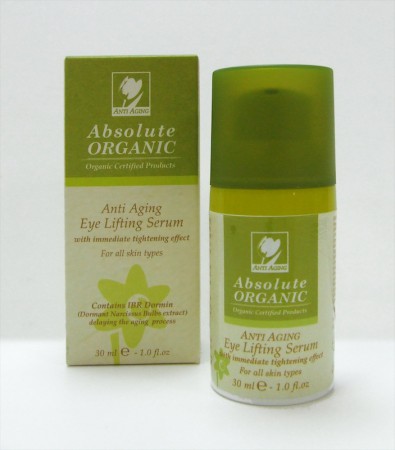 Przeciwzmarszczkowe serum liftingujące pod oczy Absolute Organic