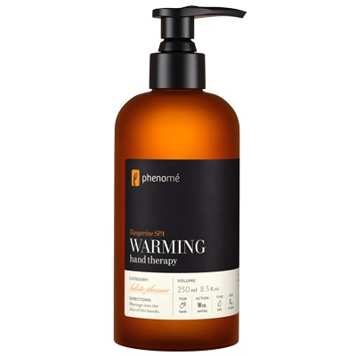 Rozgrzewający balsam do rąk z żeń-szeniem i olejkiem z mandarynki Phenome